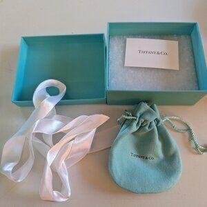 Tiffany & Co Gift Box, Bag, and Pouch